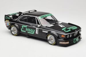 BMW 3.0 CSL E9 #1 F. Grano / P. Xhenceval GP Brno 1978 Minichamps 1:18 155782501 Metal - imagen 4 de 6