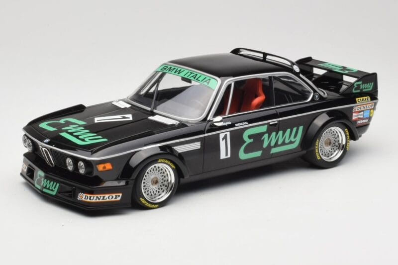 BMW 3.0 CSL E9 #1 F. Grano / P. Xhenceval GP Brno 1978 Minichamps 1:18 155782501 Metal