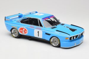 BMW 3.0 CSL E9 #1 Precision Liegeoise J. Peltier / C. Lafosse Winners 4 Hours Monza 1974 Minichamps 1:18 155742681 Metal - imagen 3 de 6