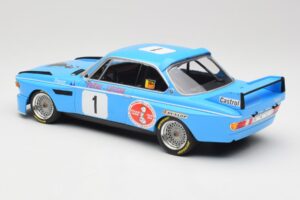 BMW 3.0 CSL E9 #1 Precision Liegeoise J. Peltier / C. Lafosse Winners 4 Hours Monza 1974 Minichamps 1:18 155742681 Metal - imagen 4 de 6