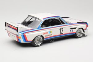 BMW 3.0 CSL E9 #12 BMW Motorsport C. Amon / H-J. Stuck Winners 6 Hours Nurburgring 1973 Minichamps 1:18 155732612 Metal - imagen 2 de 6
