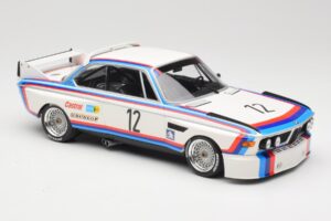 BMW 3.0 CSL E9 #12 BMW Motorsport C. Amon / H-J. Stuck Winners 6 Hours Nurburgring 1973 Minichamps 1:18 155732612 Metal - imagen 4 de 6