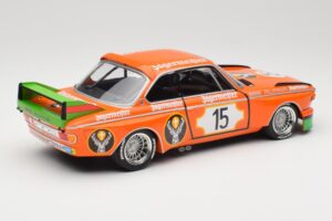 BMW 3.0 CSL E9 #15 Jägermeister Racing N. Lauda / G. Joisten 6 Hours Nurburgring 1973 Minichamps 1:18 155732615 Metal - imagen 2 de 6