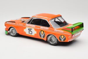 BMW 3.0 CSL E9 #15 Jägermeister Racing N. Lauda / G. Joisten 6 Hours Nurburgring 1973 Minichamps 1:18 155732615 Metal - imagen 5 de 6
