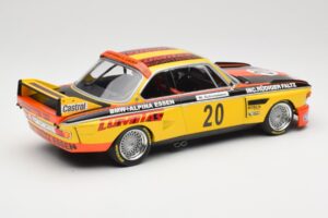 BMW 3.0 CSL E9 #20 BMW Faltz Alpina W. Werner / H. Schommers Norisring Trophy 1974 Minichamps 1:18 155742620 Metal - imagen 2 de 6