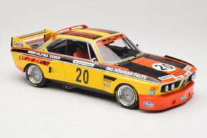 BMW 3.0 CSL E9 #20 BMW Faltz Alpina W. Werner / H. Schommers Norisring Trophy 1974 Minichamps 1:18 155742620 Metal - imagen 4 de 6