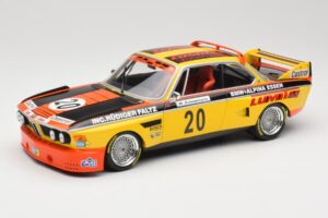 BMW 3.0 CSL E9 #20 BMW Faltz Alpina W. Werner / H. Schommers Norisring Trophy 1974 Minichamps 1:18 155742620 Metal