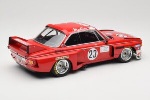 BMW 3.0 CSL E9 #23 Faltz Alpina A. de Fierlant / H. Grohs Zandvoort Trophy 1975 Minichamps 1:18 155752623 Metal - imagen 2 de 6