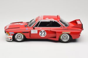 BMW 3.0 CSL E9 #23 Faltz Alpina A. de Fierlant / H. Grohs Zandvoort Trophy 1975 Minichamps 1:18 155752623 Metal - imagen 3 de 6