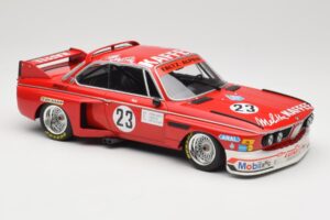 BMW 3.0 CSL E9 #23 Faltz Alpina A. de Fierlant / H. Grohs Zandvoort Trophy 1975 Minichamps 1:18 155752623 Metal - imagen 4 de 6