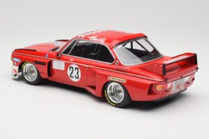 BMW 3.0 CSL E9 #23 Faltz Alpina A. de Fierlant / H. Grohs Zandvoort Trophy 1975 Minichamps 1:18 155752623 Metal - imagen 5 de 6