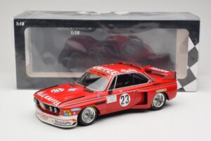 BMW 3.0 CSL E9 #23 Faltz Alpina A. de Fierlant / H. Grohs Zandvoort Trophy 1975 Minichamps 1:18 155752623 Metal - imagen 6 de 6