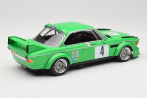BMW 3.0 CSL E9 #4 Jolly Club Milano C. Finotto / C. Facetti Winners ETCC Zandvoort 1979 Minichamps 1:18 155792504 Metal - imagen 2 de 6