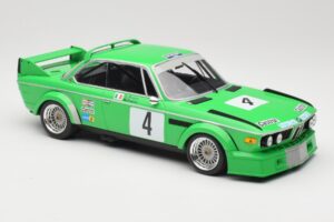 BMW 3.0 CSL E9 #4 Jolly Club Milano C. Finotto / C. Facetti Winners ETCC Zandvoort 1979 Minichamps 1:18 155792504 Metal - imagen 4 de 6
