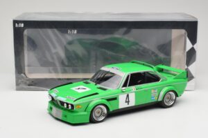 BMW 3.0 CSL E9 #4 Jolly Club Milano C. Finotto / C. Facetti Winners ETCC Zandvoort 1979 Minichamps 1:18 155792504 Metal - imagen 6 de 6