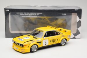 BMW 3.0 CSL E9 #6 Luigi Racing E. Van Hove / P. Xhenceval Winners Brands Hatch 500km 1979 Minichamps 1:18 155792506 Metal - imagen 6 de 6
