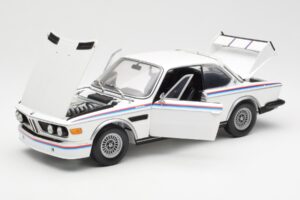 BMW 3.0 CSL E9 Con Kit Alerón Blanco Minichamps 1:18 180029021 Metal - imagen 2 de 8