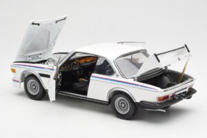 BMW 3.0 CSL E9 Con Kit Alerón Blanco Minichamps 1:18 180029021 Metal - imagen 5 de 8