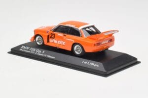 BMW 320i Group 5 #23 E. Cheever / G. Villeneuve 6 Hours of Mosport Class Winners 1977 Damaged Spoiler Minichamps 1:43 4007723 - imagen 4 de 5