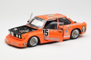 BMW 320i #15 Jägermeister H-J. Stuck Winner DRM Eifelrennen 1977 Minichamps 1:18 180772115 Metal - imagen 2 de 8