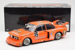 BMW 320i #15 Jägermeister H-J. Stuck Winner DRM Eifelrennen 1977 Minichamps 1:18 180772115 Metal - imagen 8 de 8