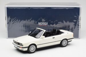 BMW 325i E30 Cabriolet Alpine Blanco Norev 1:18 183213 Metal - imagen 6 de 6