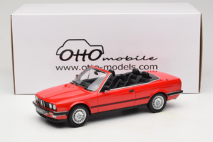 BMW 325i E30 Cabriolet Rojo Brillante Otto 1:18 OT1194 Resina - imagen 6 de 6