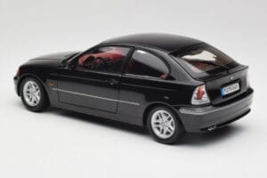 BMW 325Ti Compact E46 Negro Kyosho 1:18 80430024440 Metal - imagen 6 de 7