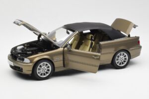 BMW 328Ci E46 Cabriolet Individual Latón Metálico Edición Limitada Kyosho 1:18 80430395004 Metal - imagen 2 de 8