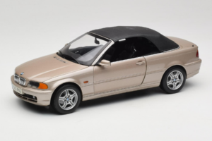 BMW 328i E46 Cabriolet Sand Beige Metallic Kyosho 1:18 80430009756 Metal - imagen 3 de 9