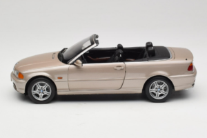BMW 328i E46 Cabriolet Sand Beige Metallic Kyosho 1:18 80430009756 Metal - imagen 5 de 9