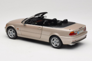 BMW 328i E46 Cabriolet Sand Beige Metallic Kyosho 1:18 80430009756 Metal - imagen 8 de 9