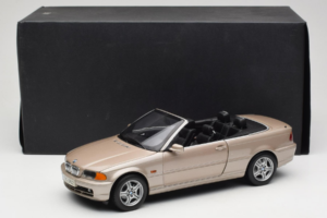 BMW 328i E46 Cabriolet Sand Beige Metallic Kyosho 1:18 80430009756 Metal - imagen 9 de 9