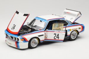BMW 3.5 CSL #24 H. Stuck / S. Posey 12 Hours of Sebring 1975 Minichamps 1:18 80430139188 Metal - imagen 2 de 8