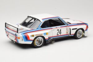 BMW 3.5 CSL #24 H. Stuck / S. Posey 12 Hours of Sebring 1975 Minichamps 1:18 80430139188 Metal - imagen 3 de 8