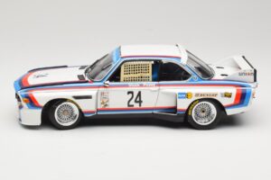 BMW 3.5 CSL #24 H. Stuck / S. Posey 12 Hours of Sebring 1975 Minichamps 1:18 80430139188 Metal - imagen 4 de 8