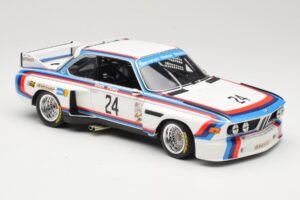 BMW 3.5 CSL #24 H. Stuck / S. Posey 12 Hours of Sebring 1975 Minichamps 1:18 80430139188 Metal - imagen 6 de 8
