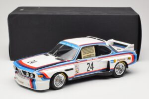 BMW 3.5 CSL #24 H. Stuck / S. Posey 12 Hours of Sebring 1975 Minichamps 1:18 80430139188 Metal - imagen 8 de 8