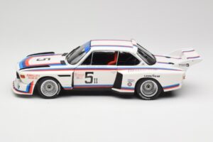 BMW 3.5 CSL E9 Gr.5 #5 K.W.M. Racing K. Miller / D. Cowart 6 Hours of Watkins Glen 1979 Minichamps 1:18 180792005 Metal - imagen 4 de 8