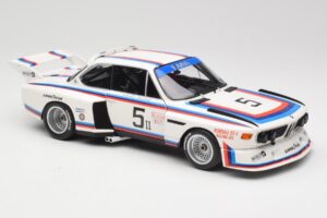 BMW 3.5 CSL E9 Gr.5 #5 K.W.M. Racing K. Miller / D. Cowart 6 Hours of Watkins Glen 1979 Minichamps 1:18 180792005 Metal - imagen 6 de 8