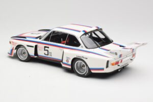 BMW 3.5 CSL E9 Gr.5 #5 K.W.M. Racing K. Miller / D. Cowart 6 Hours of Watkins Glen 1979 Minichamps 1:18 180792005 Metal - imagen 7 de 8