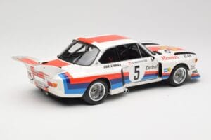 BMW 3.5 CSL E9 Gr.5 #5 S. Manhalter Winner Havirov Interseries 1977 Minichamps 1:18 180772005 Metal - imagen 3 de 8