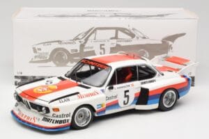 BMW 3.5 CSL E9 Gr.5 #5 S. Manhalter Winner Havirov Interseries 1977 Minichamps 1:18 180772005 Metal - imagen 8 de 8