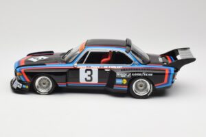 BMW 3.5 CSL E9 #3 A. de Fierlant / H. Grohs 6 Hours Silverstone 1976 Minichamps 1:18 155762603 Metal - imagen 3 de 6