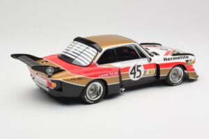 BMW 3.5 CSL E9 #45 Hermetite T. Walkinshaw / J. Fitzpatrick 24 Hours of Le Mans 1976 Minichamps 1:18 155762645 Metal - imagen 2 de 6