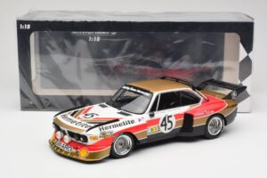 BMW 3.5 CSL E9 #45 Hermetite T. Walkinshaw / J. Fitzpatrick 24 Hours of Le Mans 1976 Minichamps 1:18 155762645 Metal - imagen 6 de 6