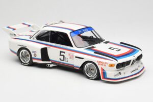 BMW 3.5 CSL E9 #5 K. Miller / D. Cowart 6 Hours of Watkins Glen 1979 Minichamps 1:18 155792605 Metal - imagen 4 de 6