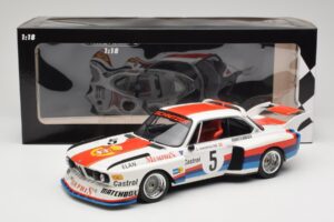 BMW 3.5 CSL E9 #5 S. Manhalter Winner Havirov International 1977 Minichamps 1:18 155772605 Metal - imagen 6 de 6