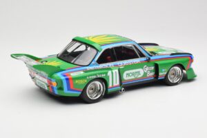 BMW 3.5 CSL E9 Schnitzer #10 D. Quester / R. Peterson 6 Hours Watkins Glen 1976 Minichamps 1:18 155762610 Metal - imagen 2 de 6