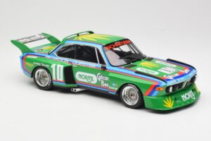 BMW 3.5 CSL E9 Schnitzer #10 D. Quester / R. Peterson 6 Hours Watkins Glen 1976 Minichamps 1:18 155762610 Metal - imagen 4 de 6